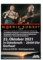 Kultur Pur, Nordic Sunset, Dorfsaal Osterbruch, rc-media.tv