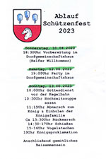 Termine Schützenfest 08.2023, Karl-Heinz Roghöfer, rc-media.tv